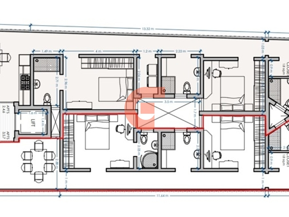 Apt 3,5,7 Apt 3,5,7